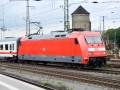 Bremen Hauptbahnhof Baureihe 101-002 Verkehrsrot